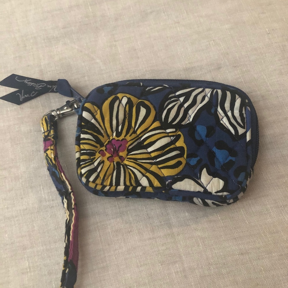 Vera Bradley Ziggy Zinnia Small Wallet Wristlet